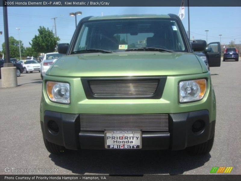 Kiwi Metallic / Black/Gray 2006 Honda Element EX-P AWD