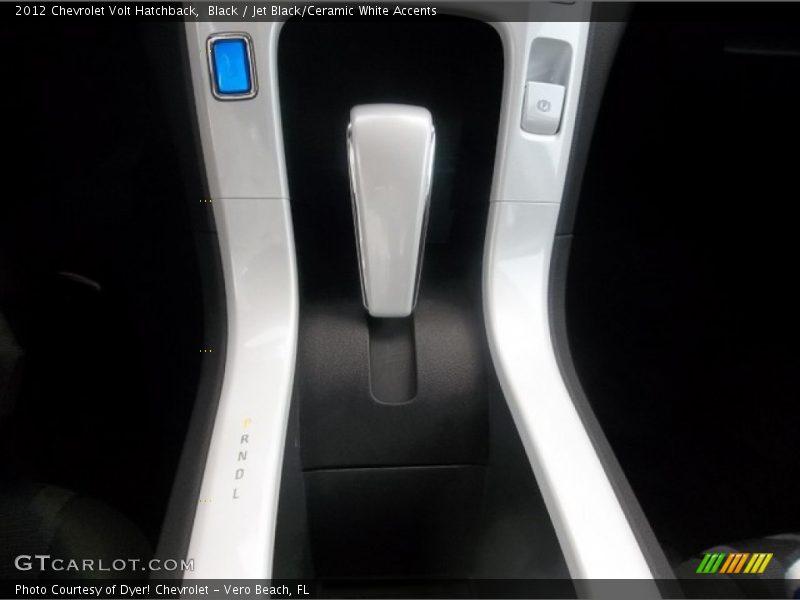 Black / Jet Black/Ceramic White Accents 2012 Chevrolet Volt Hatchback