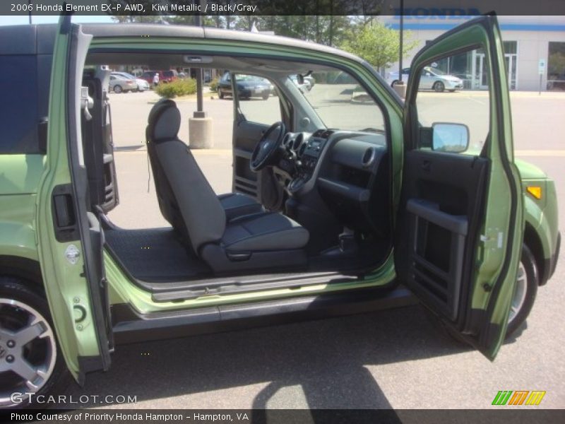 Kiwi Metallic / Black/Gray 2006 Honda Element EX-P AWD