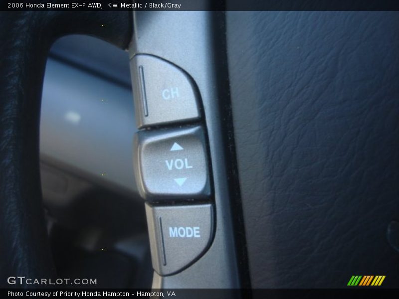 Controls of 2006 Element EX-P AWD