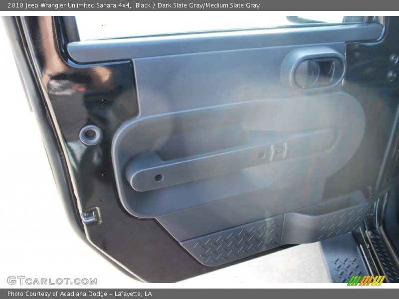 Black / Dark Slate Gray/Medium Slate Gray 2010 Jeep Wrangler Unlimited Sahara 4x4