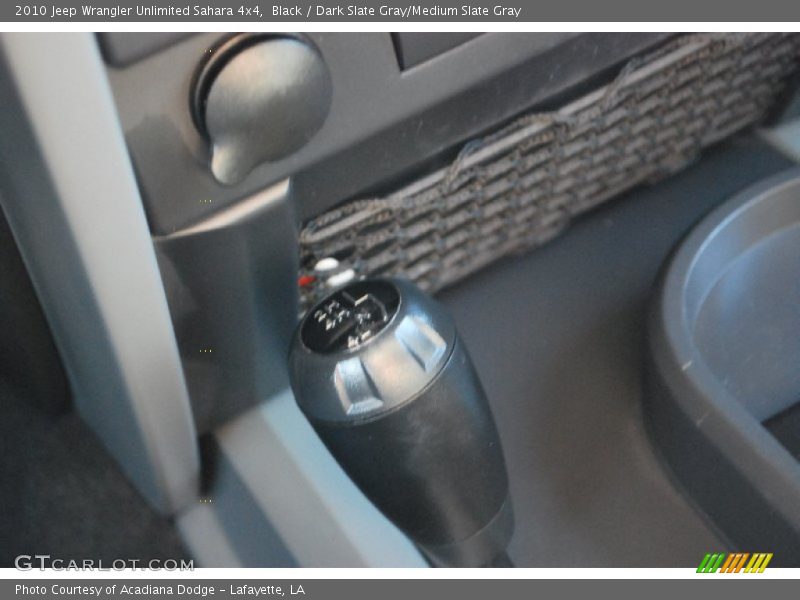 Black / Dark Slate Gray/Medium Slate Gray 2010 Jeep Wrangler Unlimited Sahara 4x4