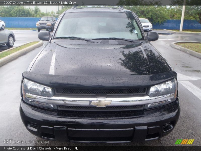 Black / Light Gray 2007 Chevrolet TrailBlazer LS