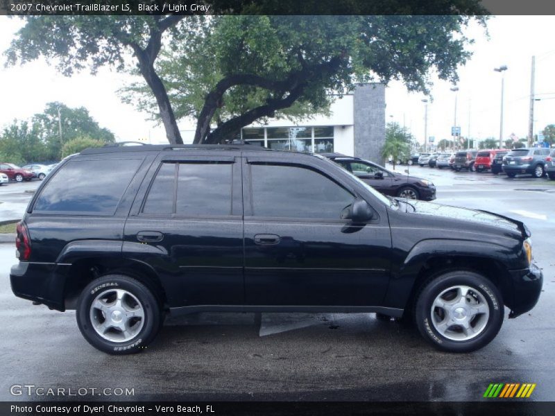 Black / Light Gray 2007 Chevrolet TrailBlazer LS