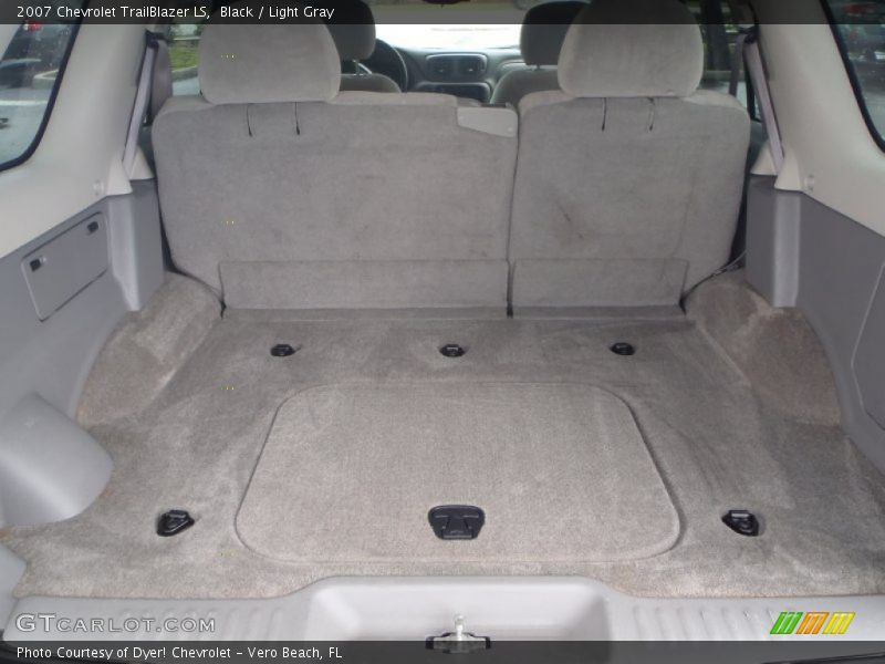 Black / Light Gray 2007 Chevrolet TrailBlazer LS