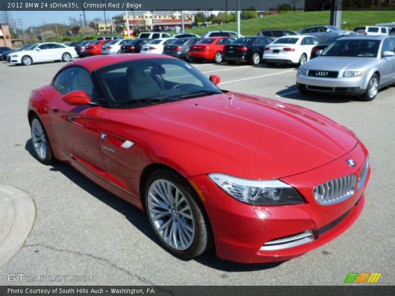 Front 3/4 View of 2012 Z4 sDrive35i