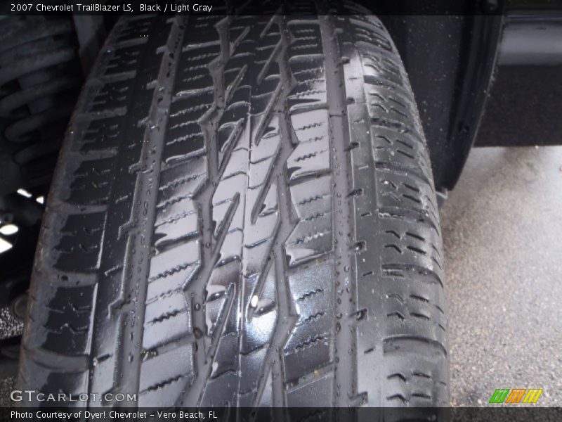 Black / Light Gray 2007 Chevrolet TrailBlazer LS