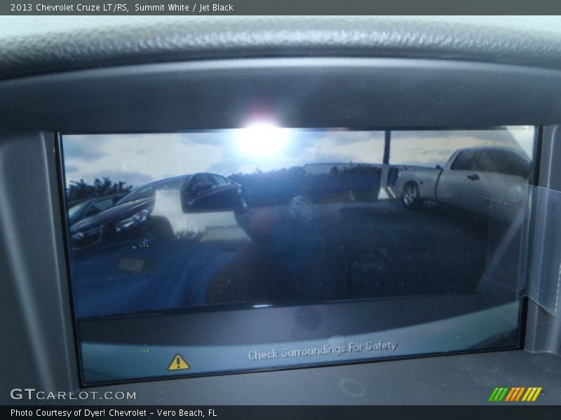 Summit White / Jet Black 2013 Chevrolet Cruze LT/RS