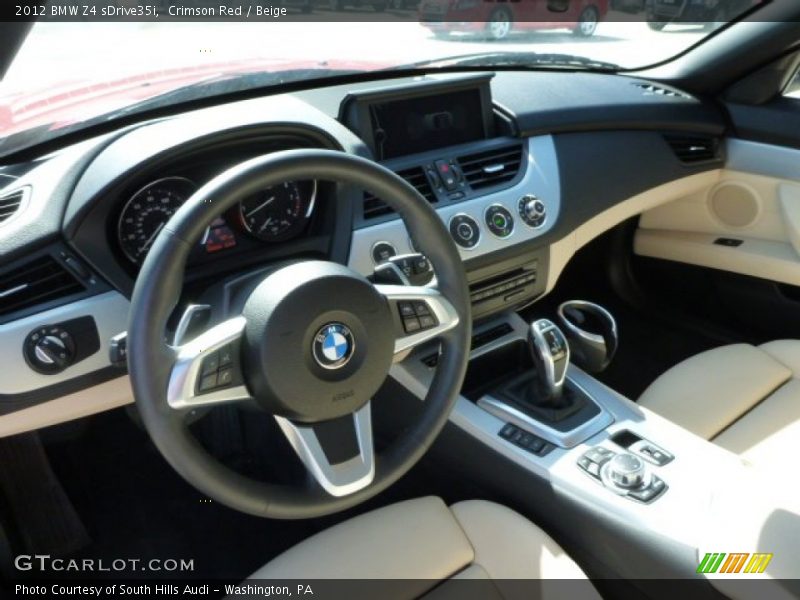 Beige Interior - 2012 Z4 sDrive35i 