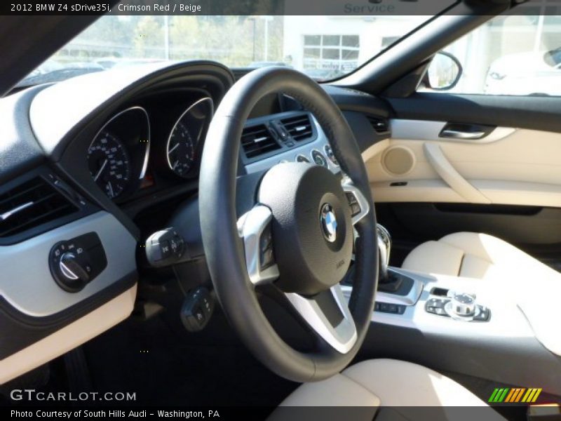  2012 Z4 sDrive35i Steering Wheel