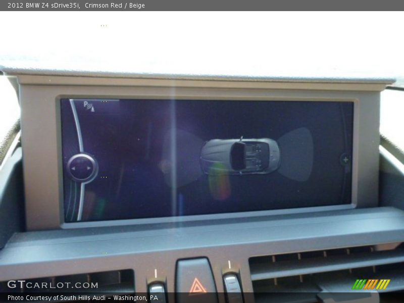 Crimson Red / Beige 2012 BMW Z4 sDrive35i