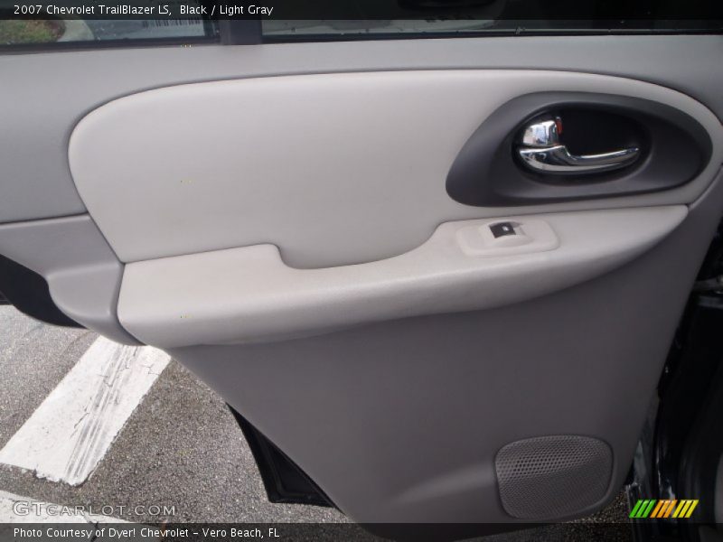 Black / Light Gray 2007 Chevrolet TrailBlazer LS