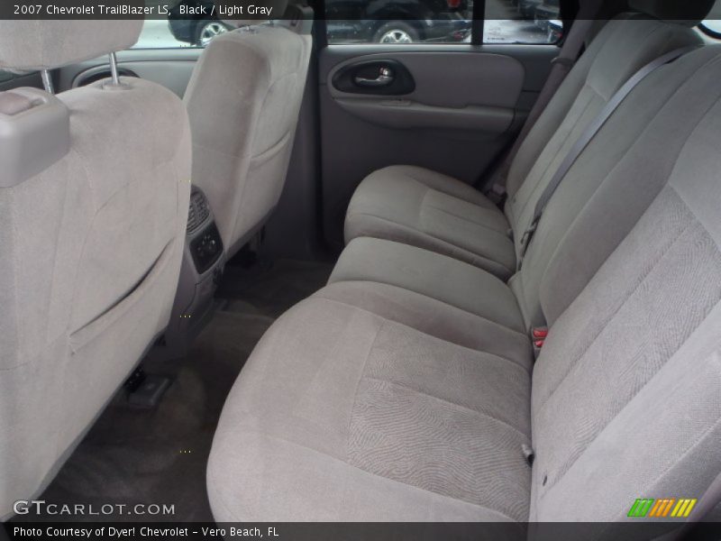Black / Light Gray 2007 Chevrolet TrailBlazer LS
