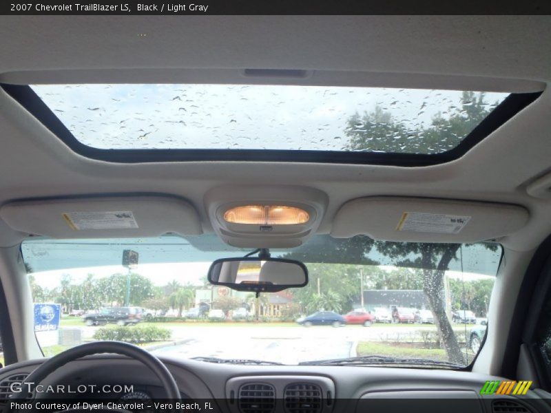 Black / Light Gray 2007 Chevrolet TrailBlazer LS