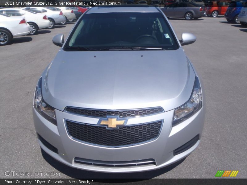 Silver Ice Metallic / Medium Titanium 2011 Chevrolet Cruze LTZ