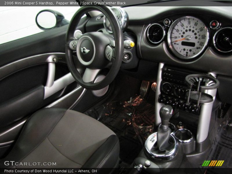 Pepper White / Space Gray/Panther Black 2006 Mini Cooper S Hardtop