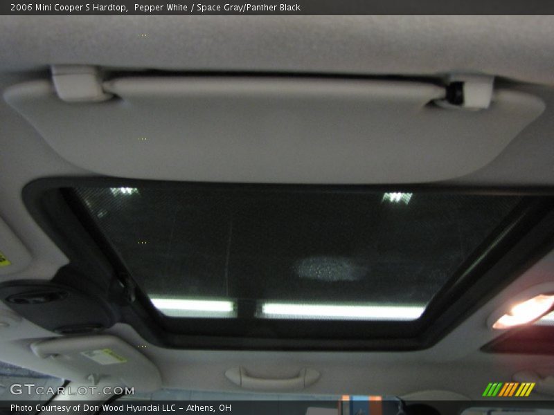 Pepper White / Space Gray/Panther Black 2006 Mini Cooper S Hardtop