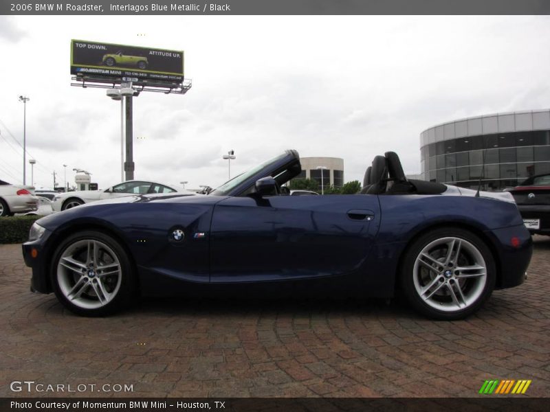 Interlagos Blue Metallic / Black 2006 BMW M Roadster
