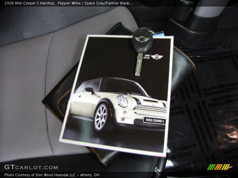 Pepper White / Space Gray/Panther Black 2006 Mini Cooper S Hardtop