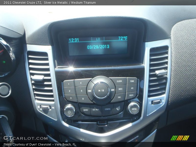 Silver Ice Metallic / Medium Titanium 2011 Chevrolet Cruze LTZ