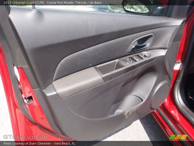 Crystal Red Metallic Tintcoat / Jet Black 2013 Chevrolet Cruze LT/RS