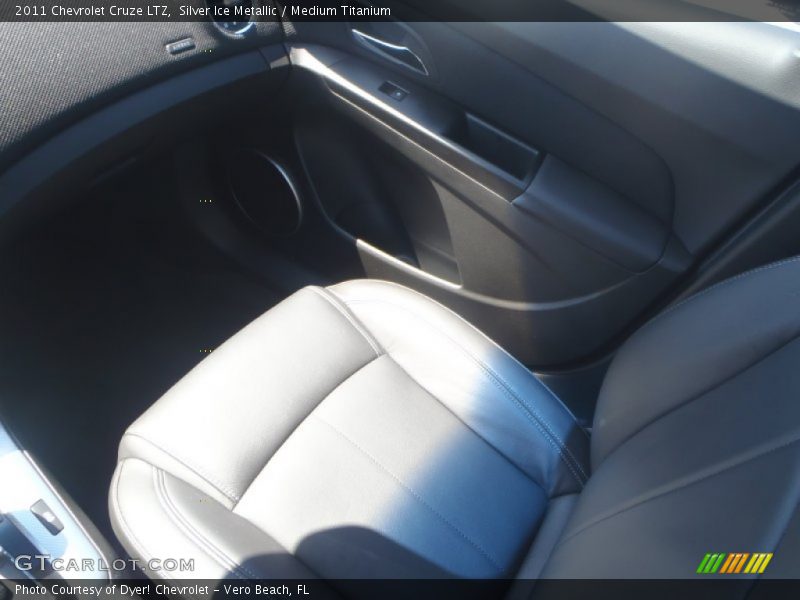 Silver Ice Metallic / Medium Titanium 2011 Chevrolet Cruze LTZ