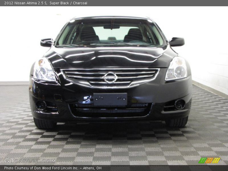 Super Black / Charcoal 2012 Nissan Altima 2.5 S