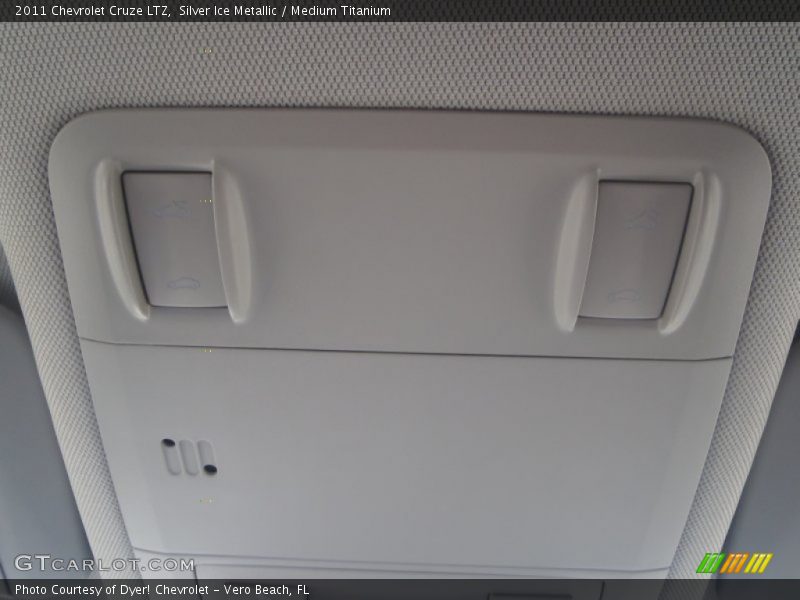 Silver Ice Metallic / Medium Titanium 2011 Chevrolet Cruze LTZ