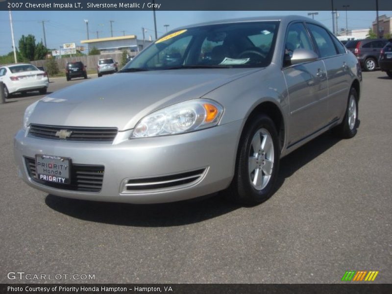 Silverstone Metallic / Gray 2007 Chevrolet Impala LT