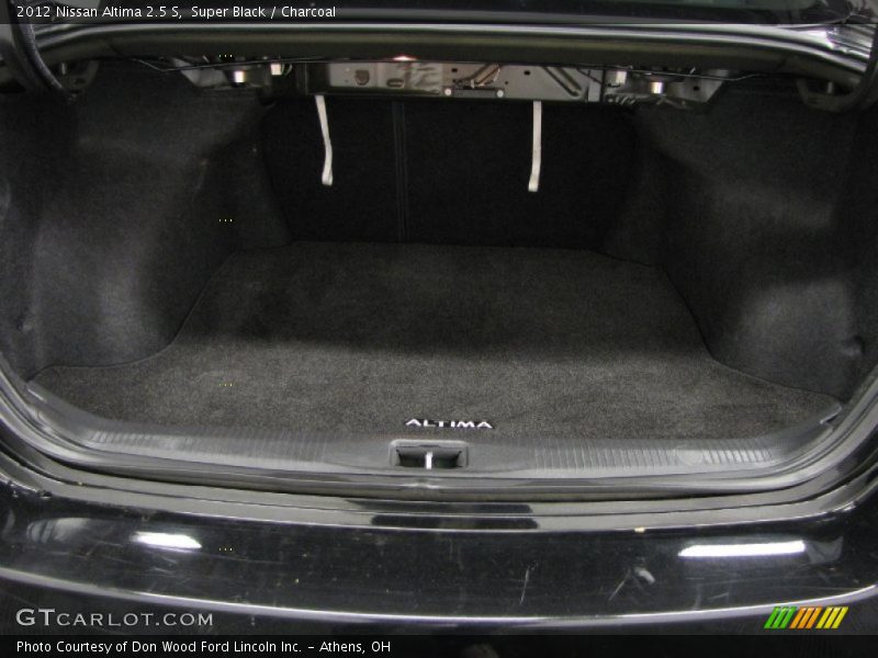 Super Black / Charcoal 2012 Nissan Altima 2.5 S