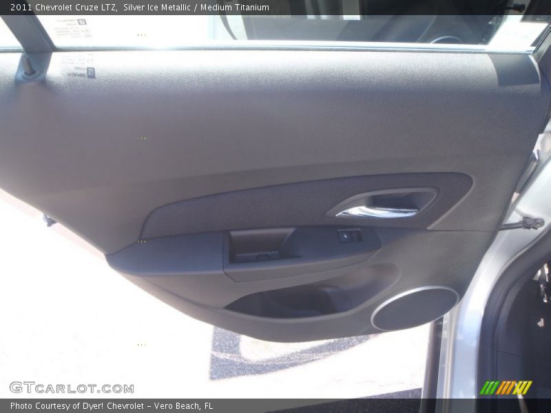 Silver Ice Metallic / Medium Titanium 2011 Chevrolet Cruze LTZ
