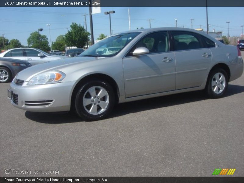 Silverstone Metallic / Gray 2007 Chevrolet Impala LT