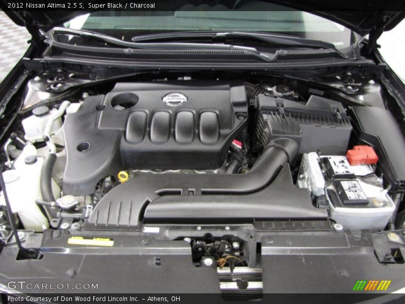 Super Black / Charcoal 2012 Nissan Altima 2.5 S