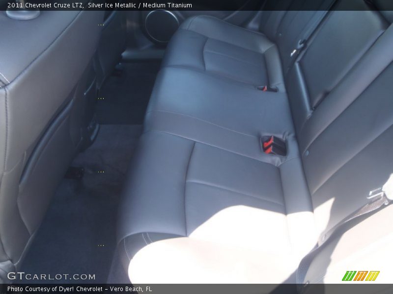 Silver Ice Metallic / Medium Titanium 2011 Chevrolet Cruze LTZ