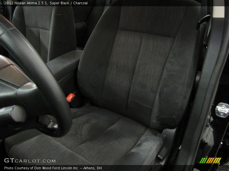 Super Black / Charcoal 2012 Nissan Altima 2.5 S
