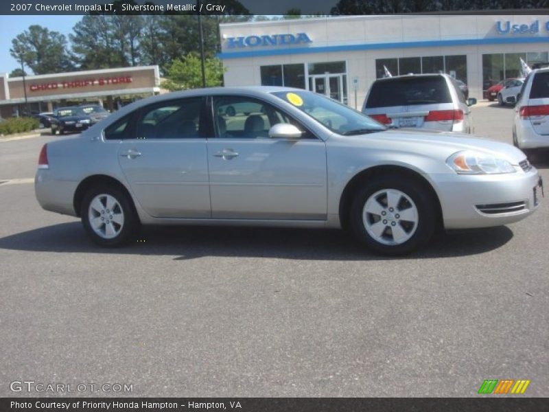 Silverstone Metallic / Gray 2007 Chevrolet Impala LT