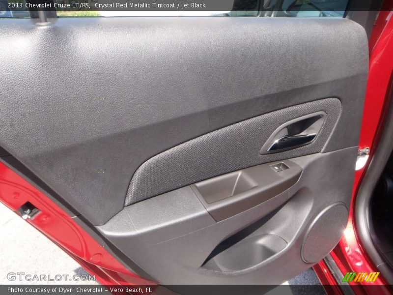 Crystal Red Metallic Tintcoat / Jet Black 2013 Chevrolet Cruze LT/RS