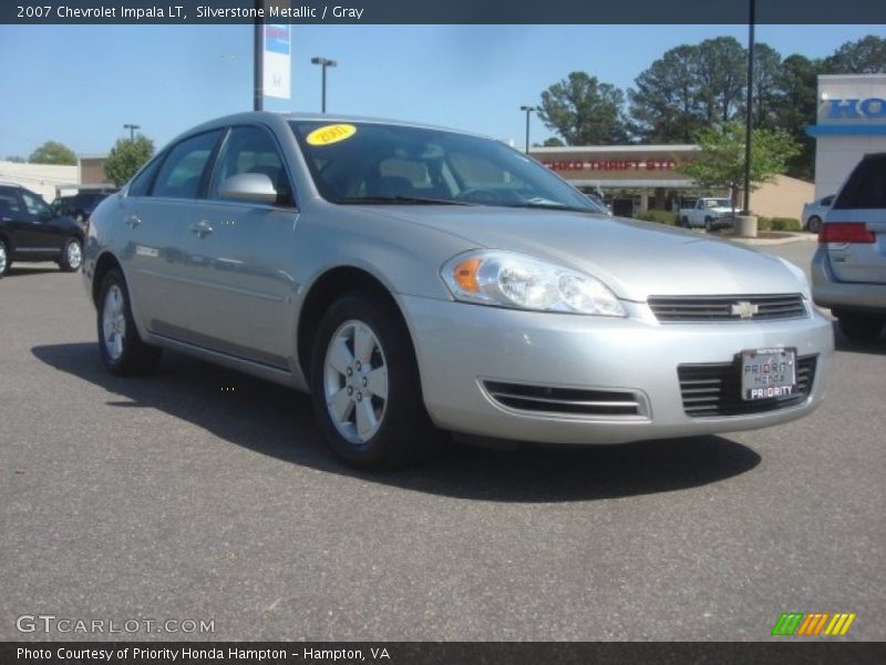 Silverstone Metallic / Gray 2007 Chevrolet Impala LT