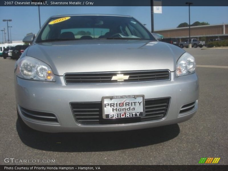 Silverstone Metallic / Gray 2007 Chevrolet Impala LT