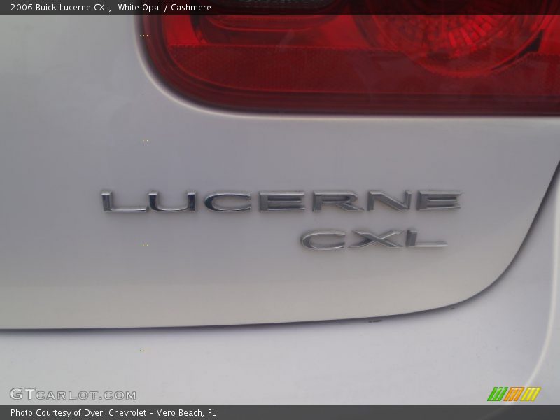 White Opal / Cashmere 2006 Buick Lucerne CXL