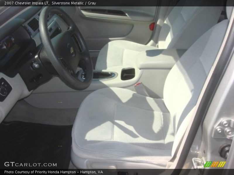 Silverstone Metallic / Gray 2007 Chevrolet Impala LT