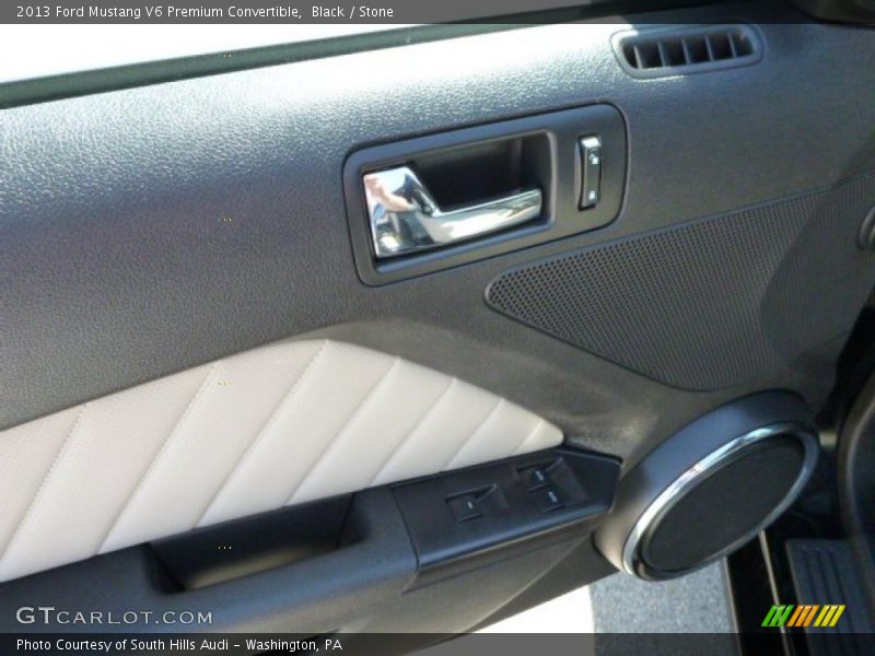 Black / Stone 2013 Ford Mustang V6 Premium Convertible