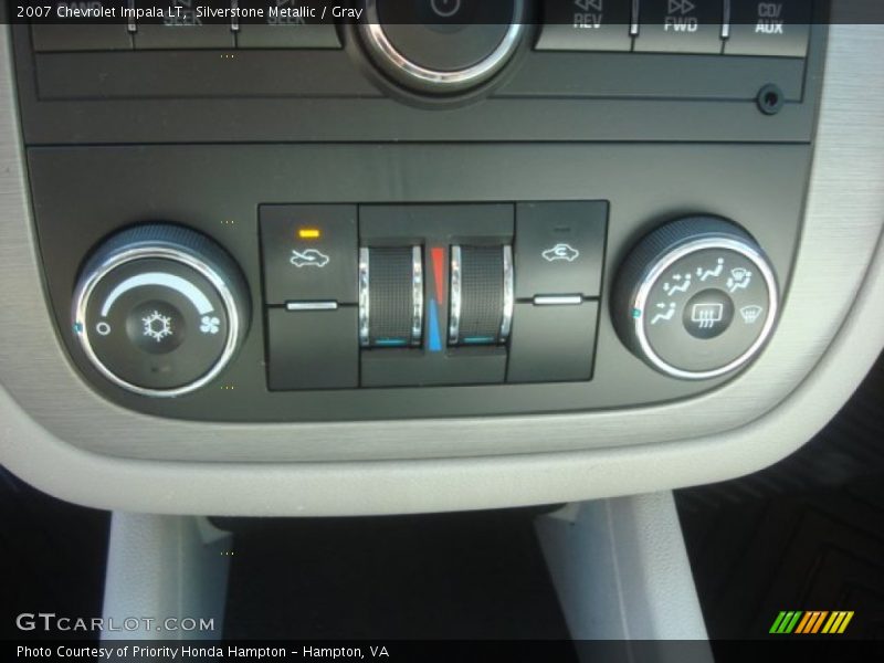 Silverstone Metallic / Gray 2007 Chevrolet Impala LT