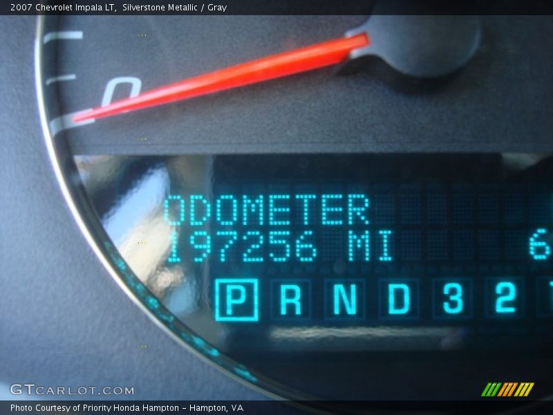 Silverstone Metallic / Gray 2007 Chevrolet Impala LT
