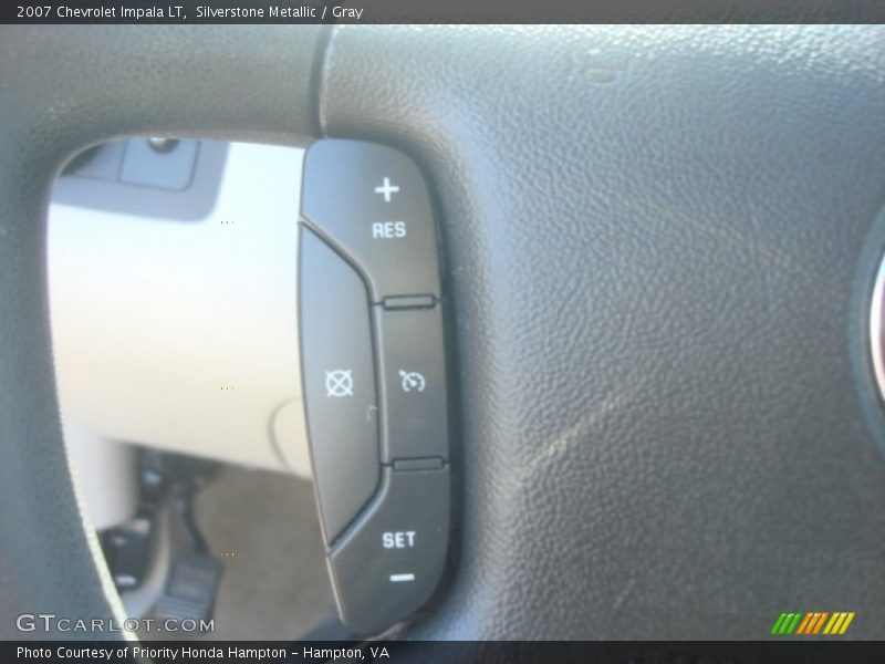 Silverstone Metallic / Gray 2007 Chevrolet Impala LT