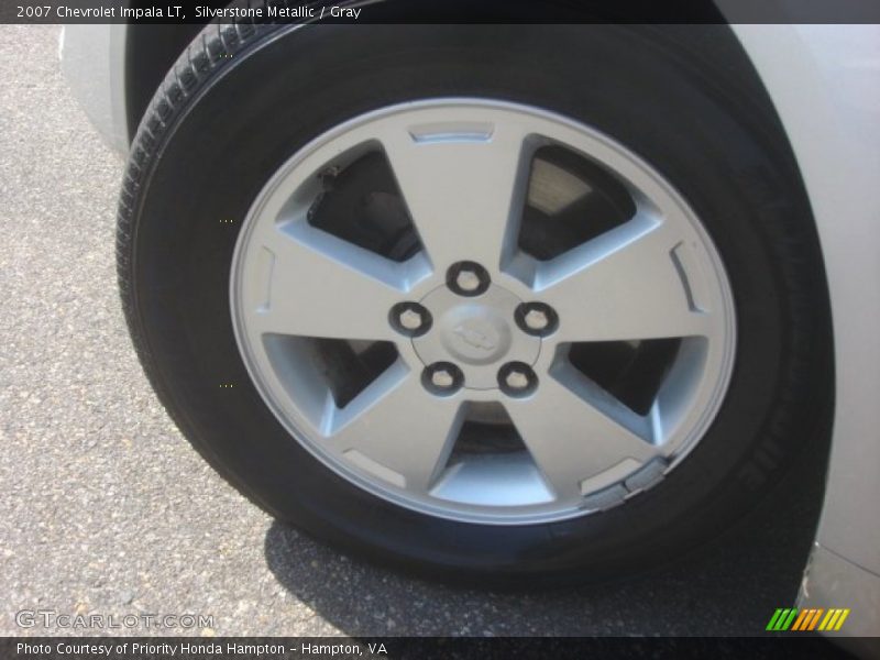 Silverstone Metallic / Gray 2007 Chevrolet Impala LT