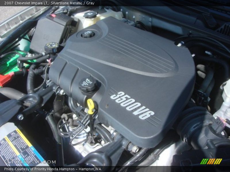 Silverstone Metallic / Gray 2007 Chevrolet Impala LT