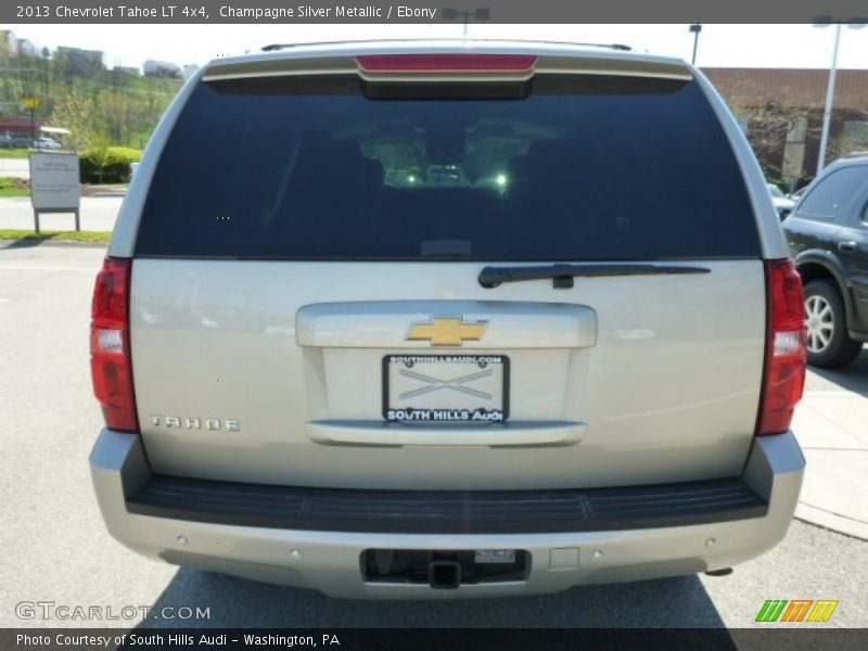 Champagne Silver Metallic / Ebony 2013 Chevrolet Tahoe LT 4x4