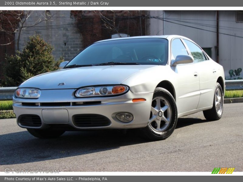 Sterling Metallic / Dark Gray 2001 Oldsmobile Aurora 3.5