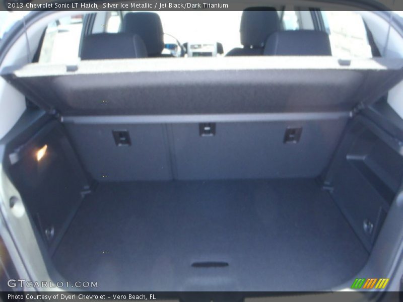 Silver Ice Metallic / Jet Black/Dark Titanium 2013 Chevrolet Sonic LT Hatch